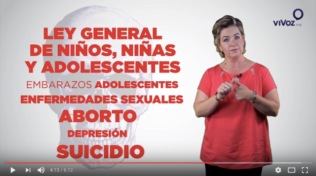 Video que previene sobre la ideología de género producido en México
